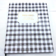 2022 2023 Planner Monthly Weekly Agenda Black White Checkered Farmhouse - $29.69
