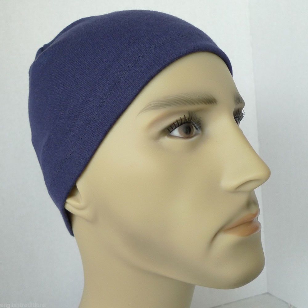 English Traditions Men's Sleeping Cap CPAP Soft Cotton Poly Interlock 9 colors Hats