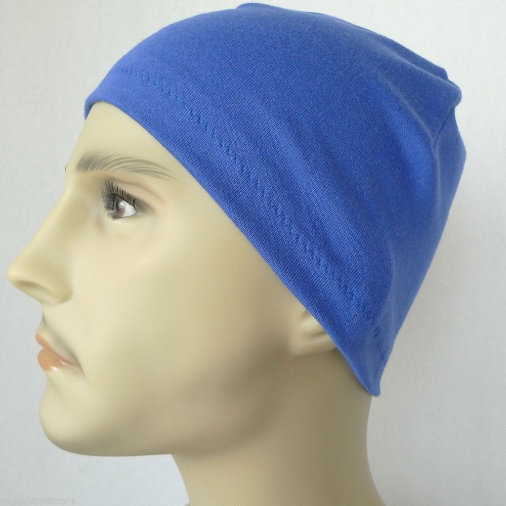 English Traditions Men's Sleeping Cap CPAP Soft Cotton Poly Interlock 9