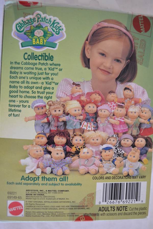 1997 cabbage patch doll