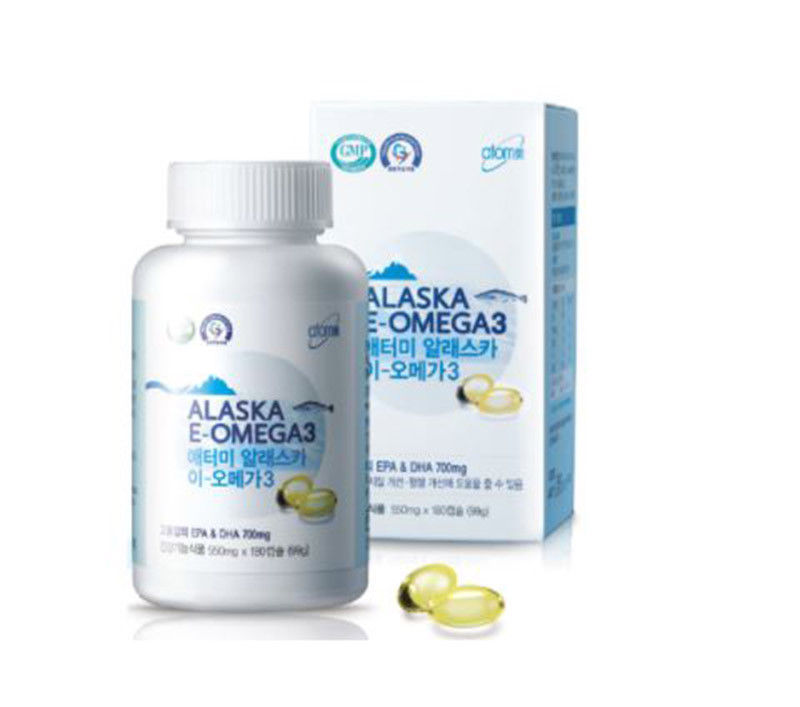 Atomy Alaska EOmega 3 Fish Oil High Quality EPA & DHA 700mg 180