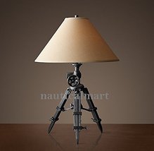 Royal Marine Tripod Table Lamp Lustrous Finish - Home Decor