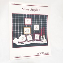 Merry Angels I Cross Stitch Leaflet 22 JBW Designs Judy Whitman 1996 Chr... - $15.40
