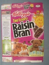 2003 Mt Cereal Box Kellogg's Raisin Bran Barry The Bear [Y155C9o] - $11.52