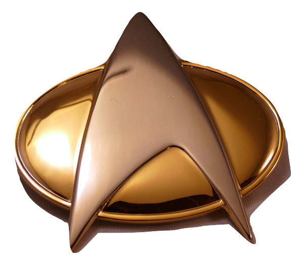 Star Trek The Next Generation Metal Communicator Pin - Badges, Pins ...