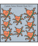 Pick 6 Monster Hearts Names Digital Vol.2 - $4.99
