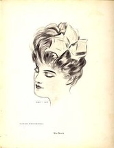Spring Hats &amp; The North HENRY HUTT Antique 1908 Plate - $43.99