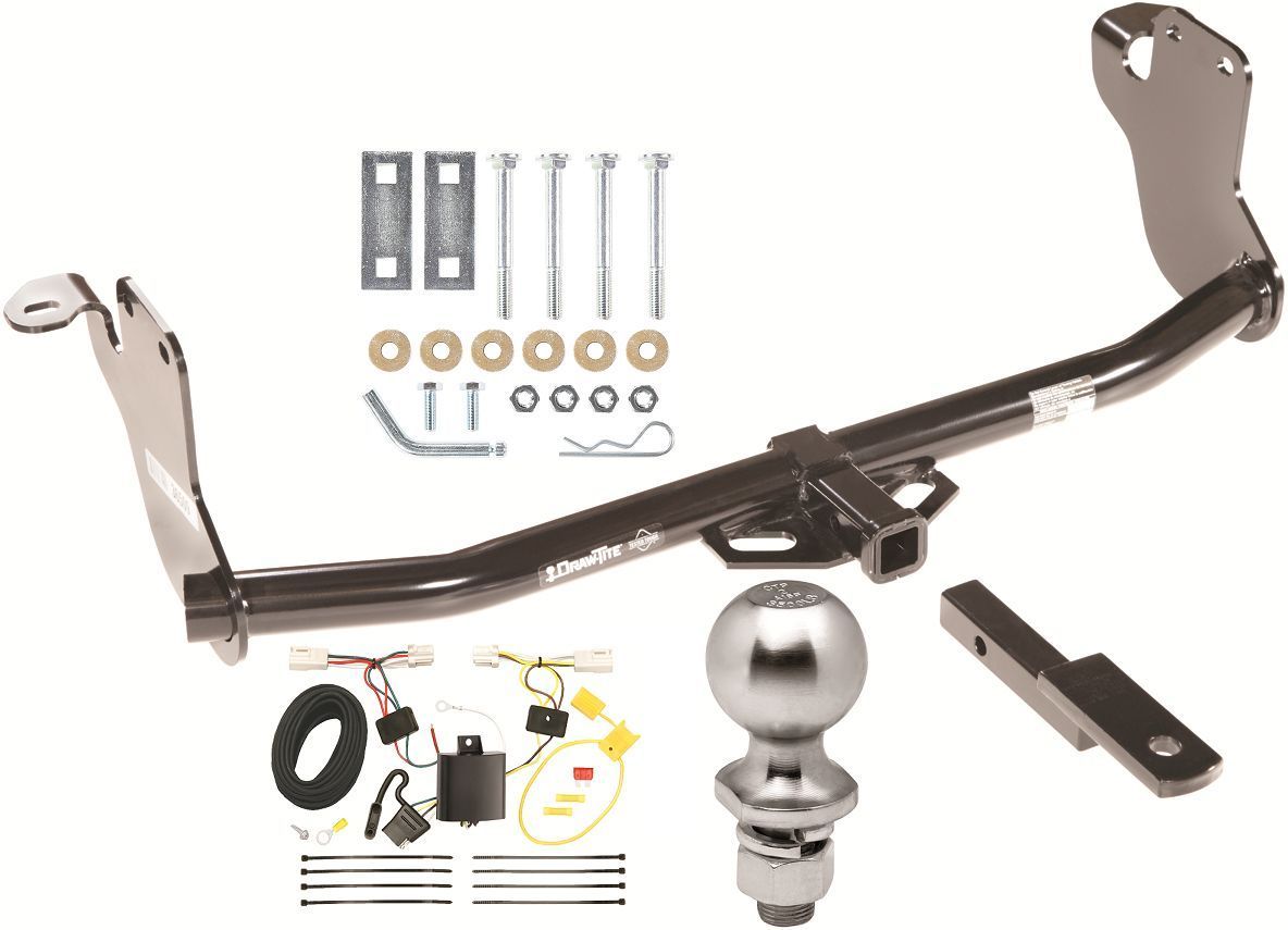 COMPLETE TRAILER HITCH PKG W/ WIRING KIT FITS 2011-17 MITSUBISHI OUTLANDER SPORT - $214.78