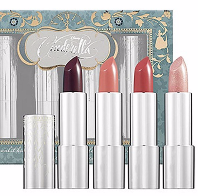 Sephora Disney Cinderella Lipstick kit Moonlit Kiss makeup face lip Set ...