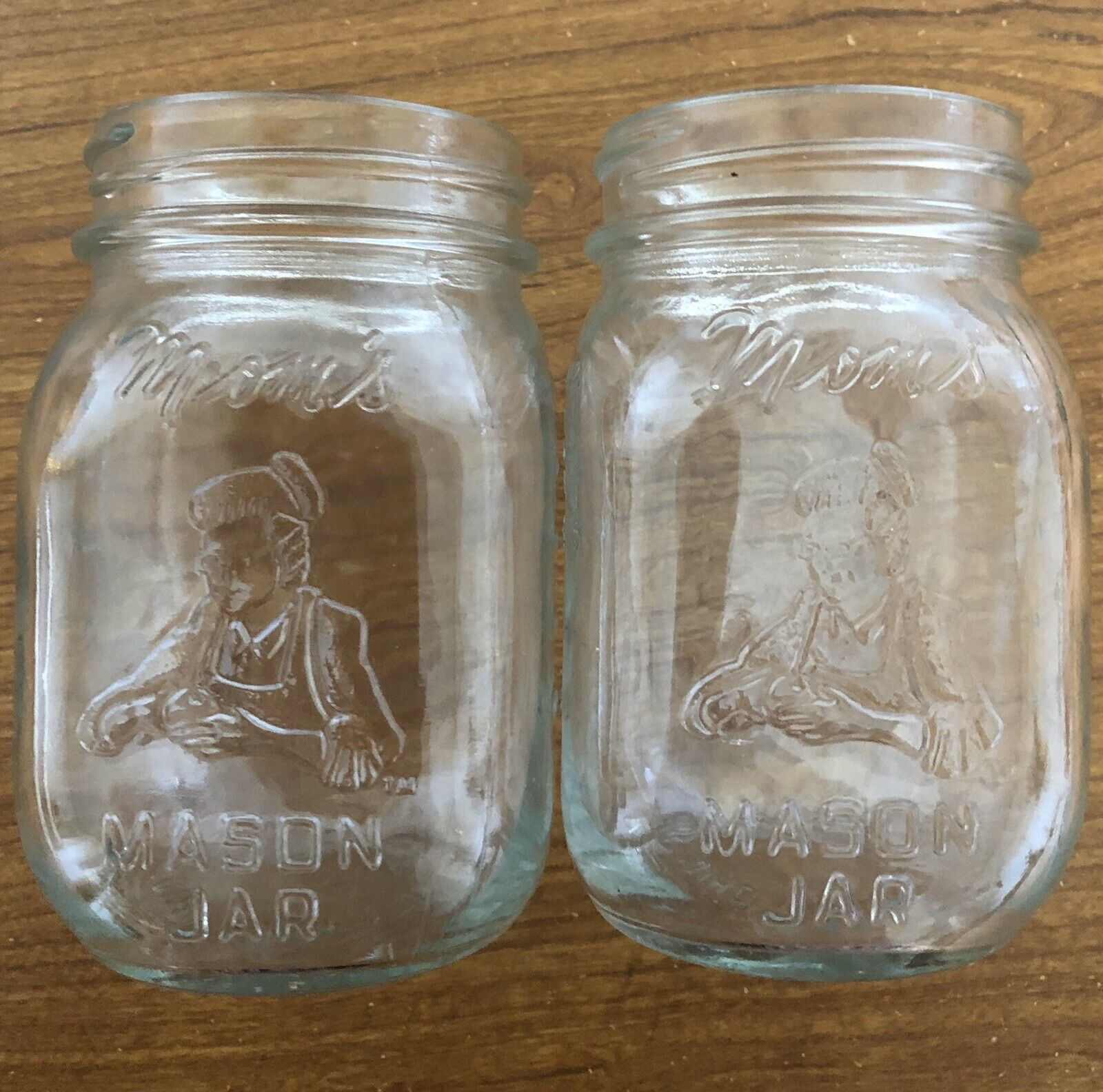 Mom's Mason Canning Jar Clear Home Products Columbus Ohio USA Lot of