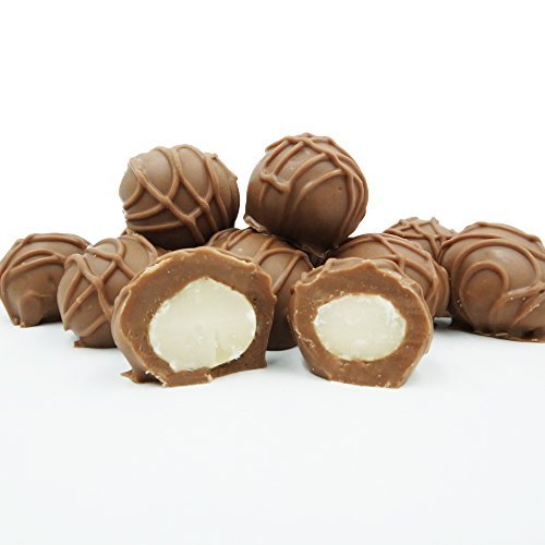 Philadelphia Candies Milk Chocolate Covered Macadamia Nuts, 1 Pound Gift Box Fast Food