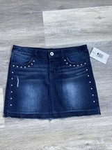 DKNY Jeans Brand Jean Skirt, Size 14, Girls Jean Skirt, Short Jean Skirt... - $17.95