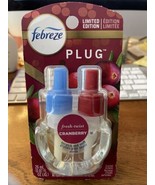 Febreze Plug In Air Freshener Refill - Fresh Twist Cranberry ”Limited Ed... - $19.80