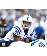 AUTOGRAPHED 2014 Andew Luck #12 Indianapolis Colts Quarterback Signed Gl... - $249.95