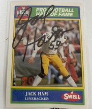 Autographed Jack Ham Pittsburgh Steelers 11x14 photo with JSA COA