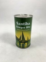 Vintage 1970&#39;s Santiba Ginger Ale Metal Soda Can FREE SHIPPING - $24.70