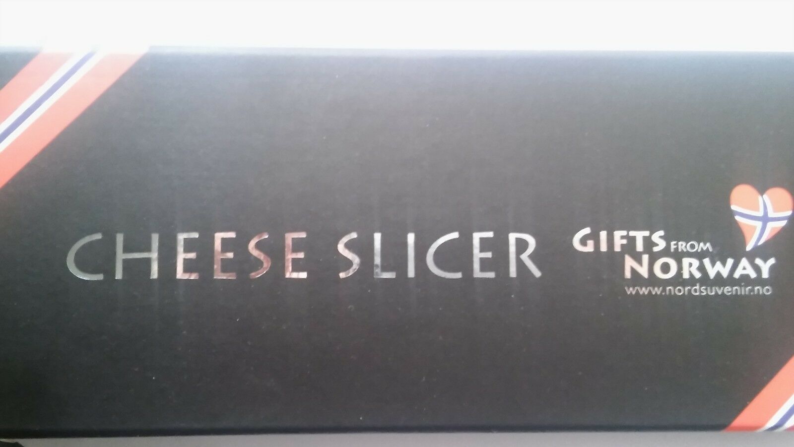 Norway Pewter Silver Cheese Slicer Gift Boxed NEW