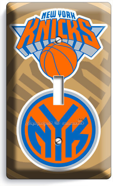 NEW YORK KNICKS NYK NY NBA BASKETBALL SINGLE LIGHT SWITCH WALL PLATE ART COVER