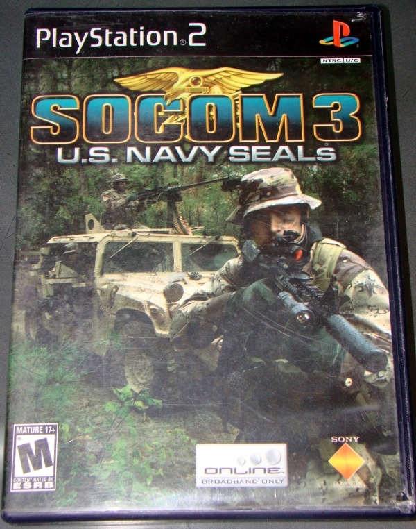 Playstation 2 - SOCOM 3 U.S. NAVY SEALS (Complete with Manual) - Video ...