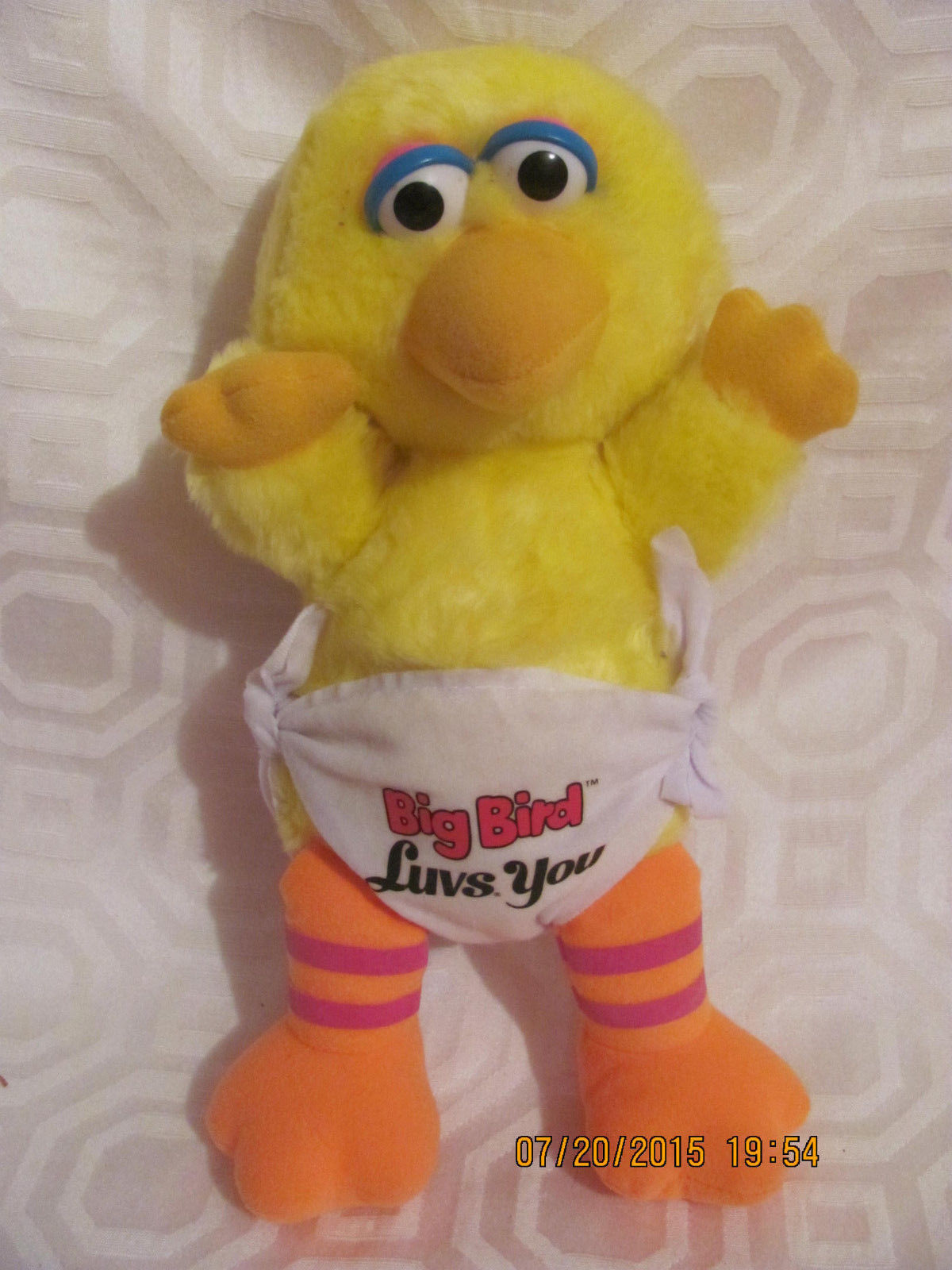 big bird sesame street plush