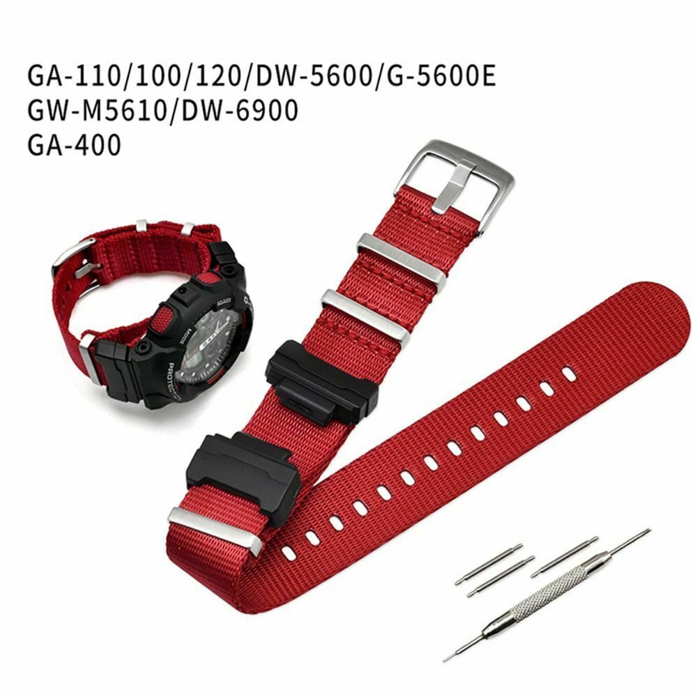 Watch Band Nylon Replacement Strap For Casio G-Shock Wristband Bracelet Belt NEW