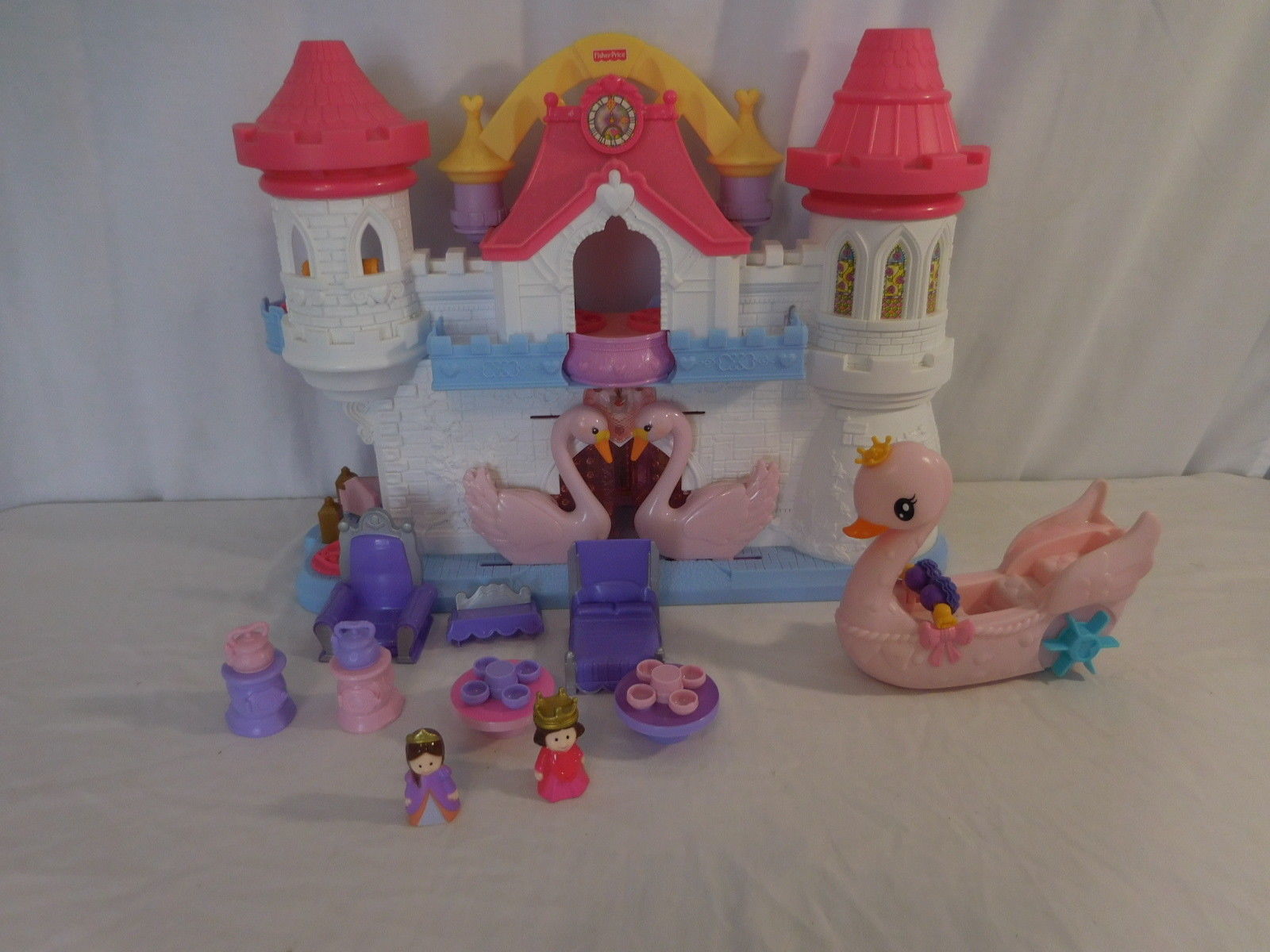fisher price castle pink