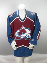 Colorado Avalanche Jersey (VTG) - 1990s Away Jersey by Starter - Men's XL (NWT) - $185.00