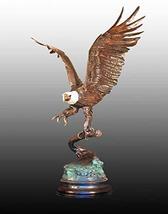72"H Monumental "Eagle" By Moigniez Hand Cast Solid American Bronze Sculpture St - $6,463.10