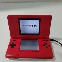 Nintendo DS Original Red Handheld System Only Mario Kart Edition No Game... - $138.59