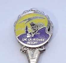 Collector Souvenir Spoon Canada Saskatchewan Lac La Plonge Fish Emblem - $9.99