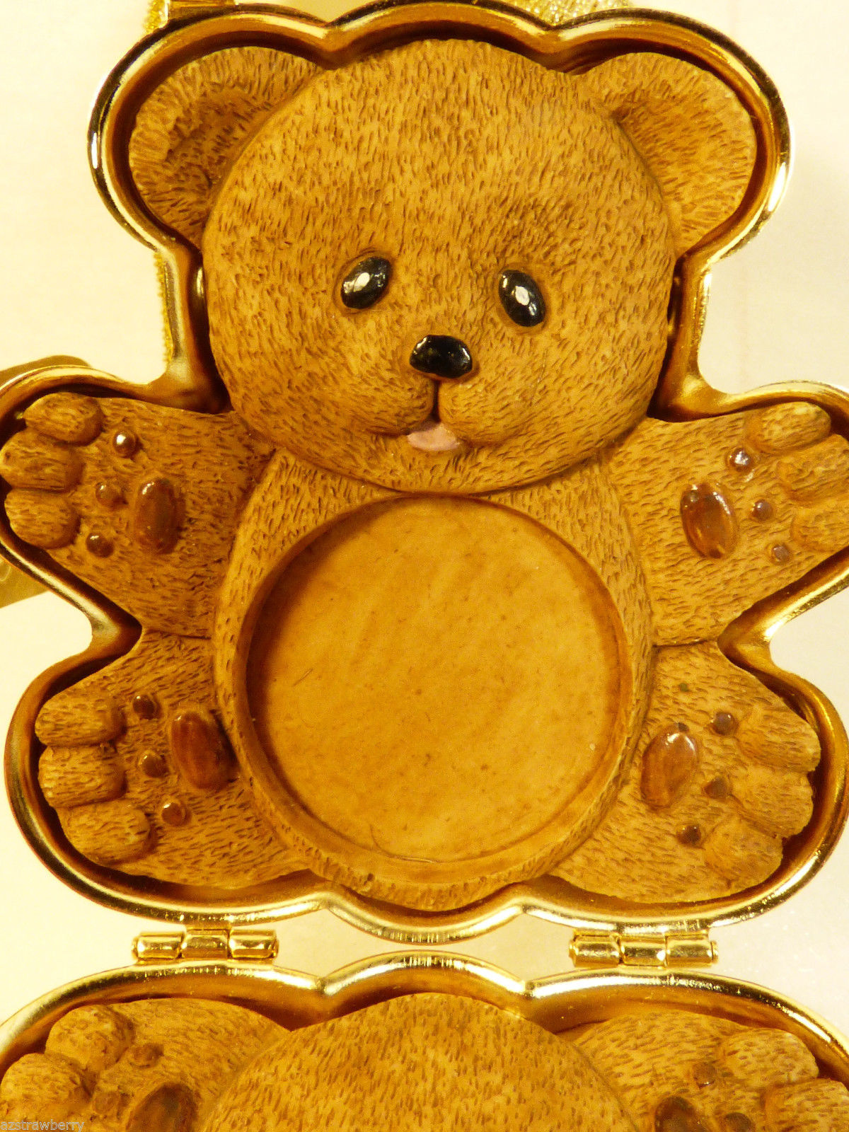 metal teddy bear