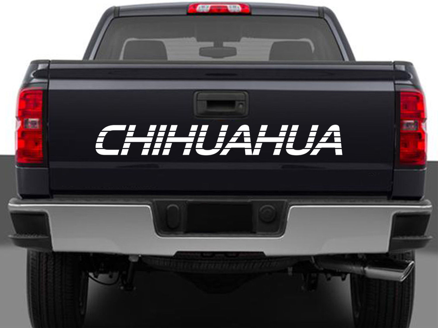 Chihuahua Mexico Truck  Decal  Sticker  Tailgate for Chevy 