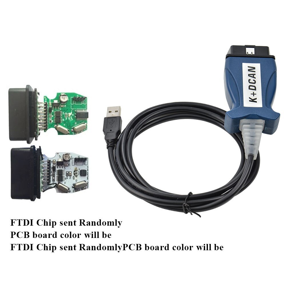 Cable K+DCAN BMW Para INPA | Diagnóstico Y Programación OBD2 | Compatible Con Modelos 1998-2020