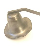 VTG Pewter Silver Tone Flower Bell Candle Snuffer Candle Flame Extinguis... - $13.00