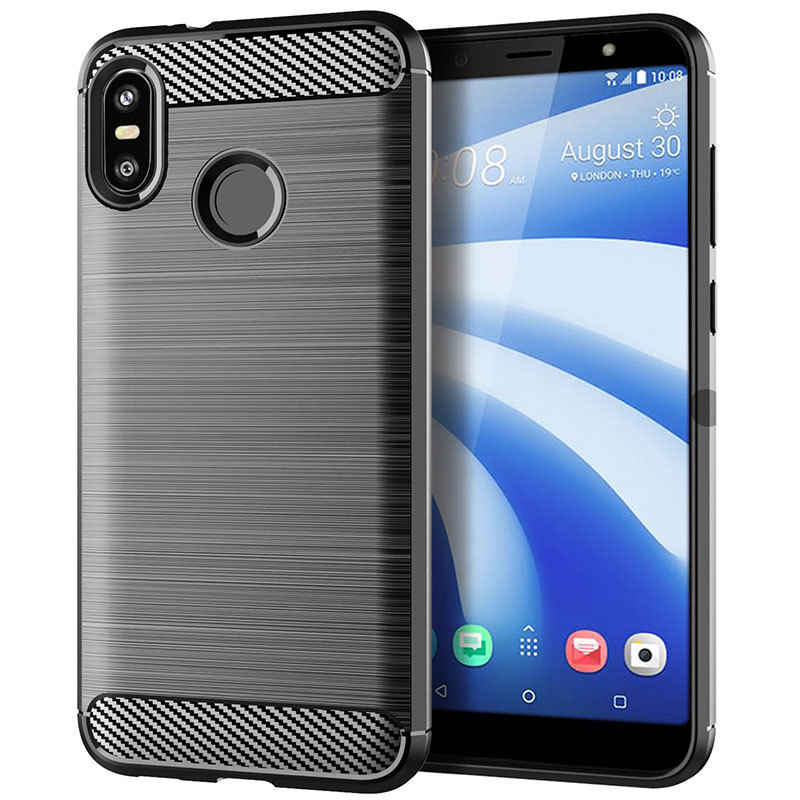 Smartphone case for HTC U12 Life Silicone phone case grey