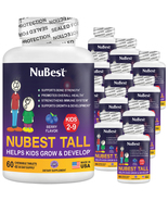 Pack of 12 NuBest Tall Kids for Age 4-9 Help Kids Grow &amp; Develop 60 Chew... - $354.42