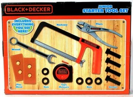 Jakks Pacific Black & Decker Junior Starter 15 Tool & Accessories Set Age 3 Up image 2