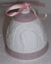 Lladro 1991 Christmas Porcelain Bell # 5803 Vintage Collectible - $129.99