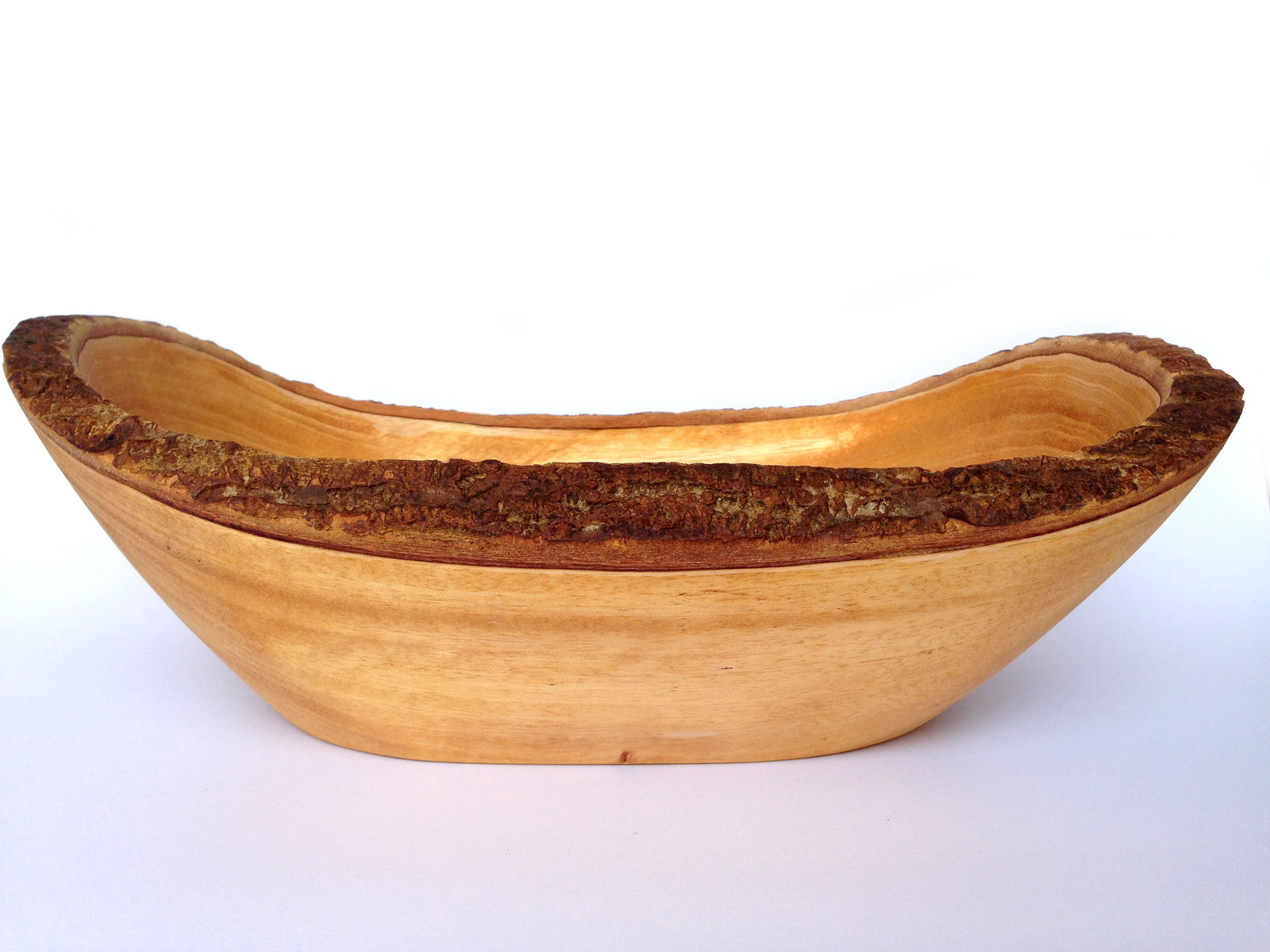 Rustic Bowl Serving Bowl Fruit Bowl Handmade Wooden Bowl Tree Bark Wood