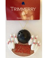 Trimmerry BOWLER&#39;S STRIKE ZONE Ornament - Score A 300 Stocking Stuffer - $12.94