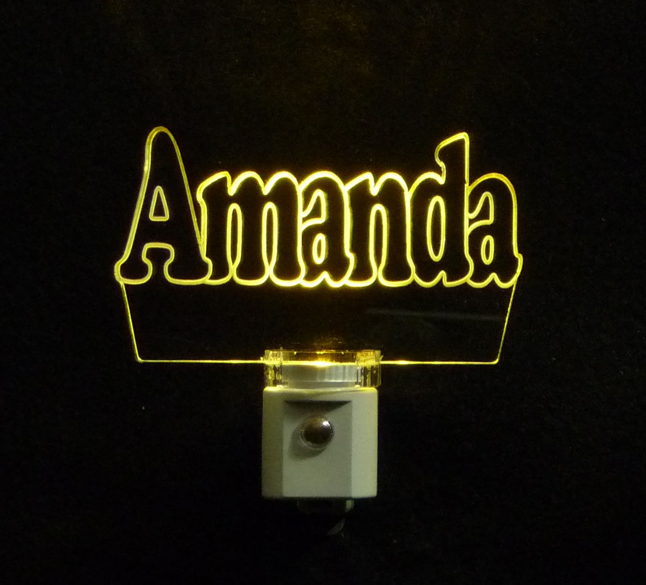 Personalized LED Name Night Light - Lamp, Kids - Night Lights