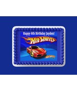 Hot Wheels Red Car Cake Topper - $10.99
