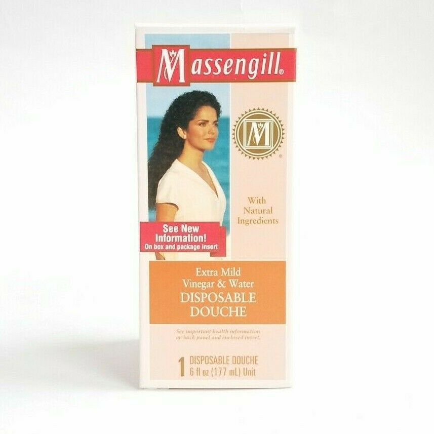 Massengill Extra Mild Vinegar & Water Disposable Douche 6 Fl Oz 1 Count Feminine Hygiene Washes