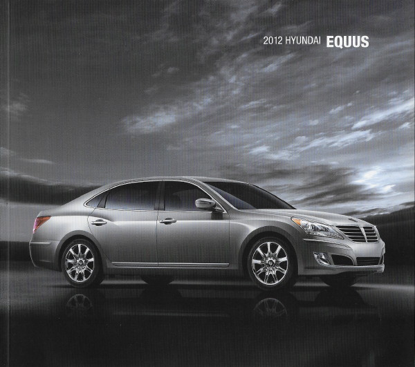 2012 Hyundai EQUUS sales brochure catalog US 12 Signature Ultimate 5.0 ...