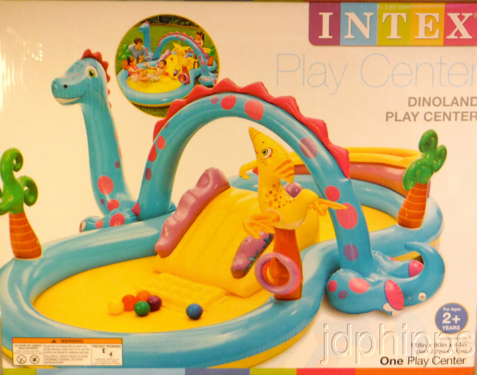 dino pool intex