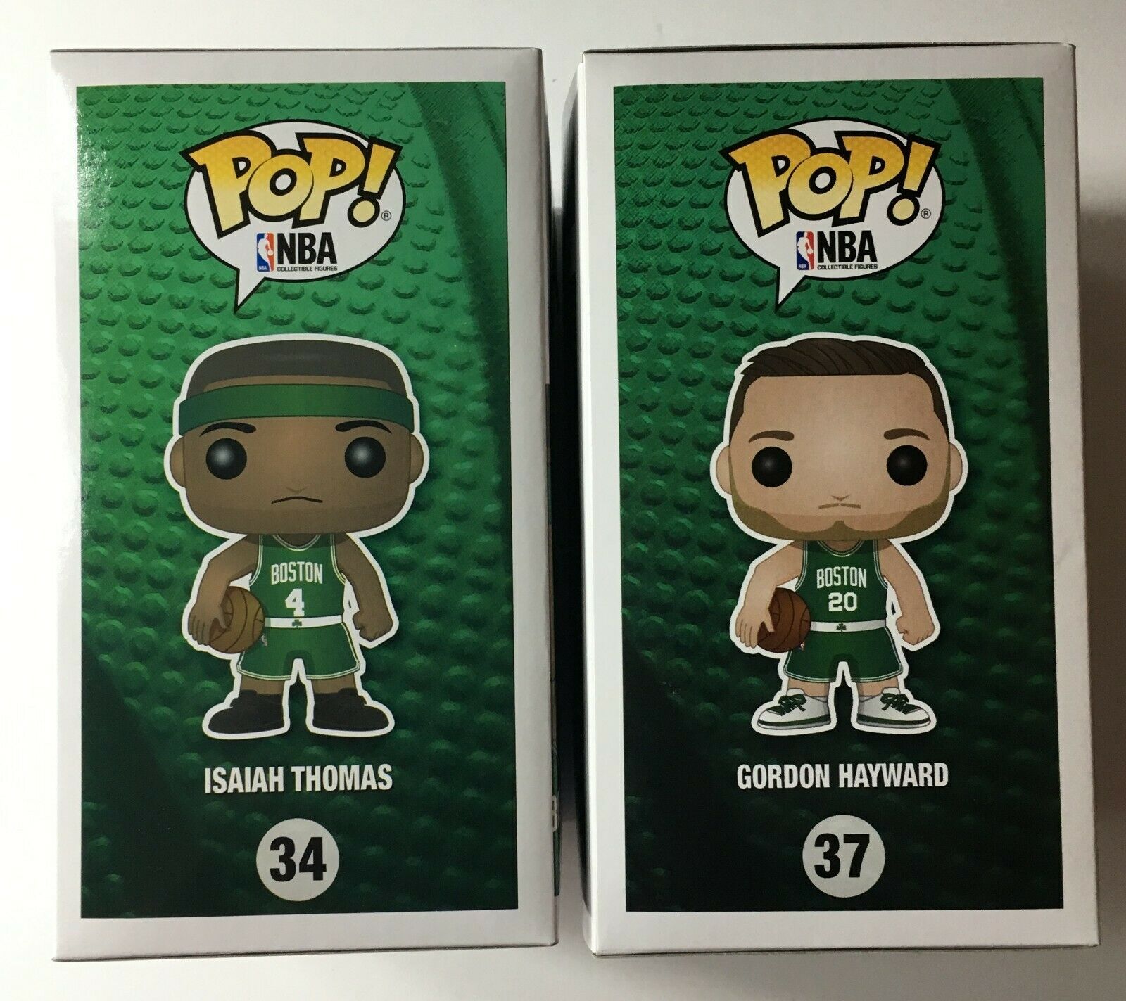 2 LOT: Funko Pop Isaiah Thomas Boston Celtics #34 Gordon ...