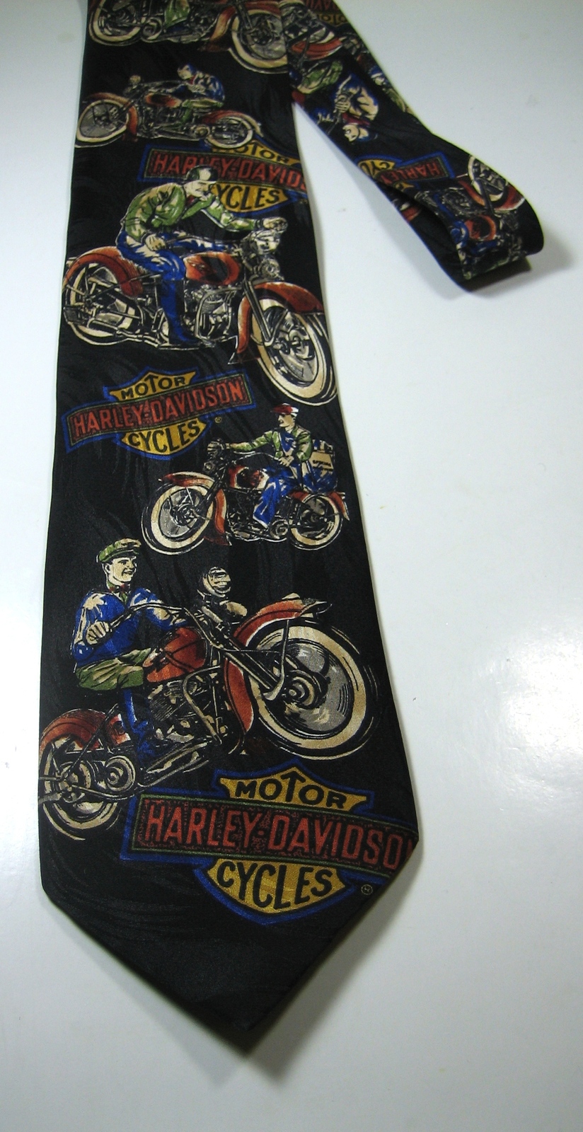 HARLEY DAVIDSON Motorcycles by RM Style Rich Black Vintage Orange 100% ...