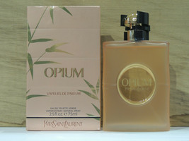 Opium VAPEURS DE PARFUM-YVES SAINT LAURENT Eau de Toilette Legere 75ml s... - $80.66
