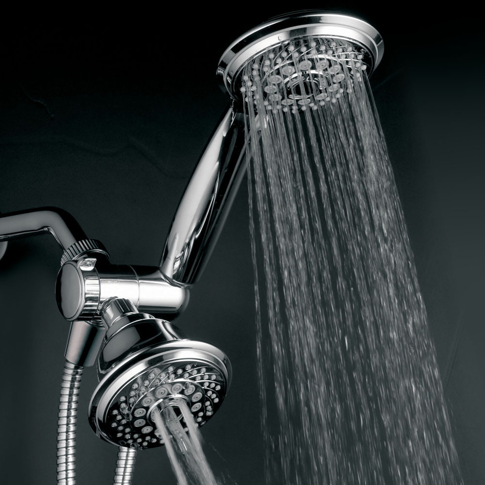 Ultra Luxury 30 Setting 3 Way Shower Head Handheld Combo With Spiralflo Design Plumbing