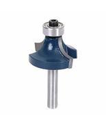 1pc 3/4&quot; Radius 1/4&quot; Shank Router Bit Blue Round Over Woodworking Millin... - $11.03